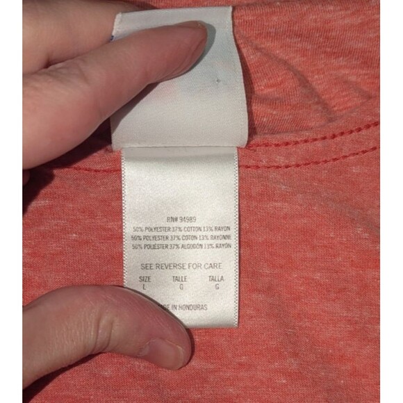 5th & Ocean Tank L Women's Red Philadelphia Phillies MLB Baseball Sleeveless - Picture 5 of 6